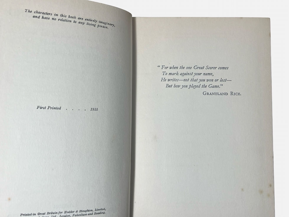 Thumbnail: The Uncrowned King by Baroness Orczy first edition 1935