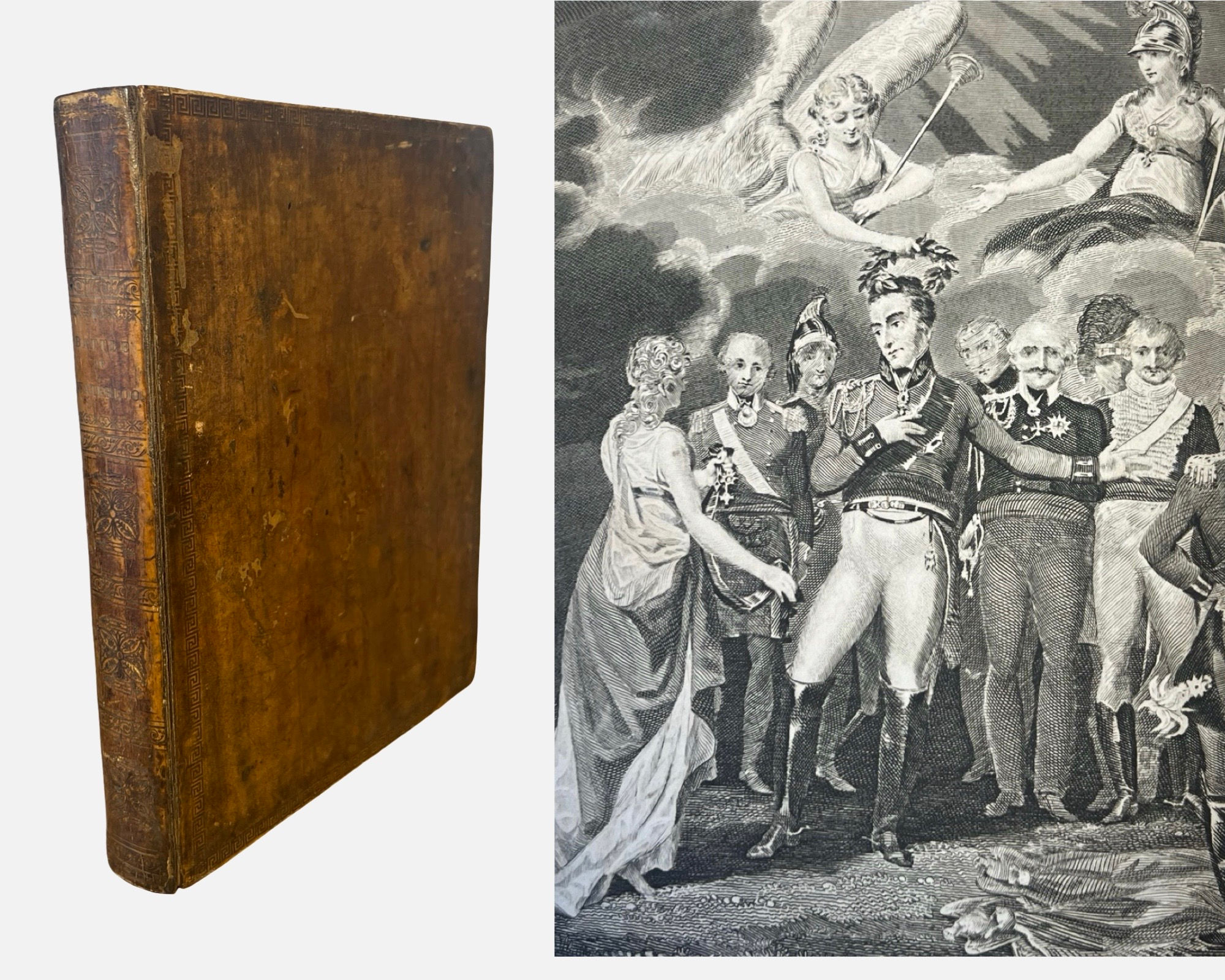 The Battle of Waterloo by Chistopher Kelly first edition early issue 1816