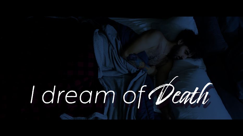 I Dream of Death Poster Bed