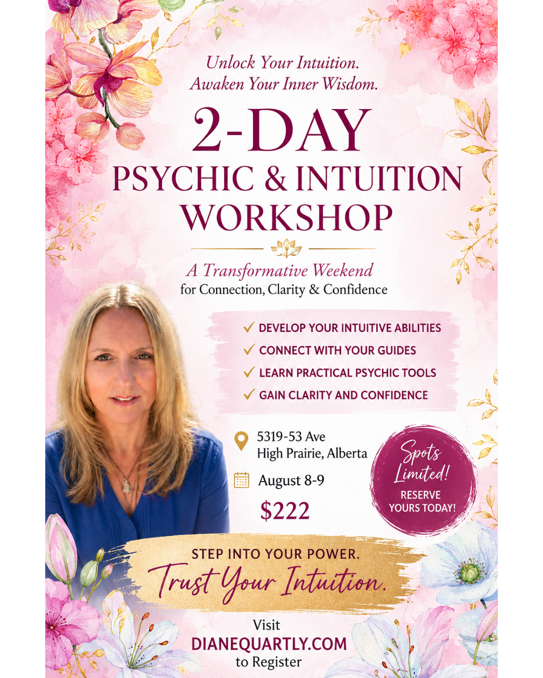 2 Day Psychic & Intuition Workshop