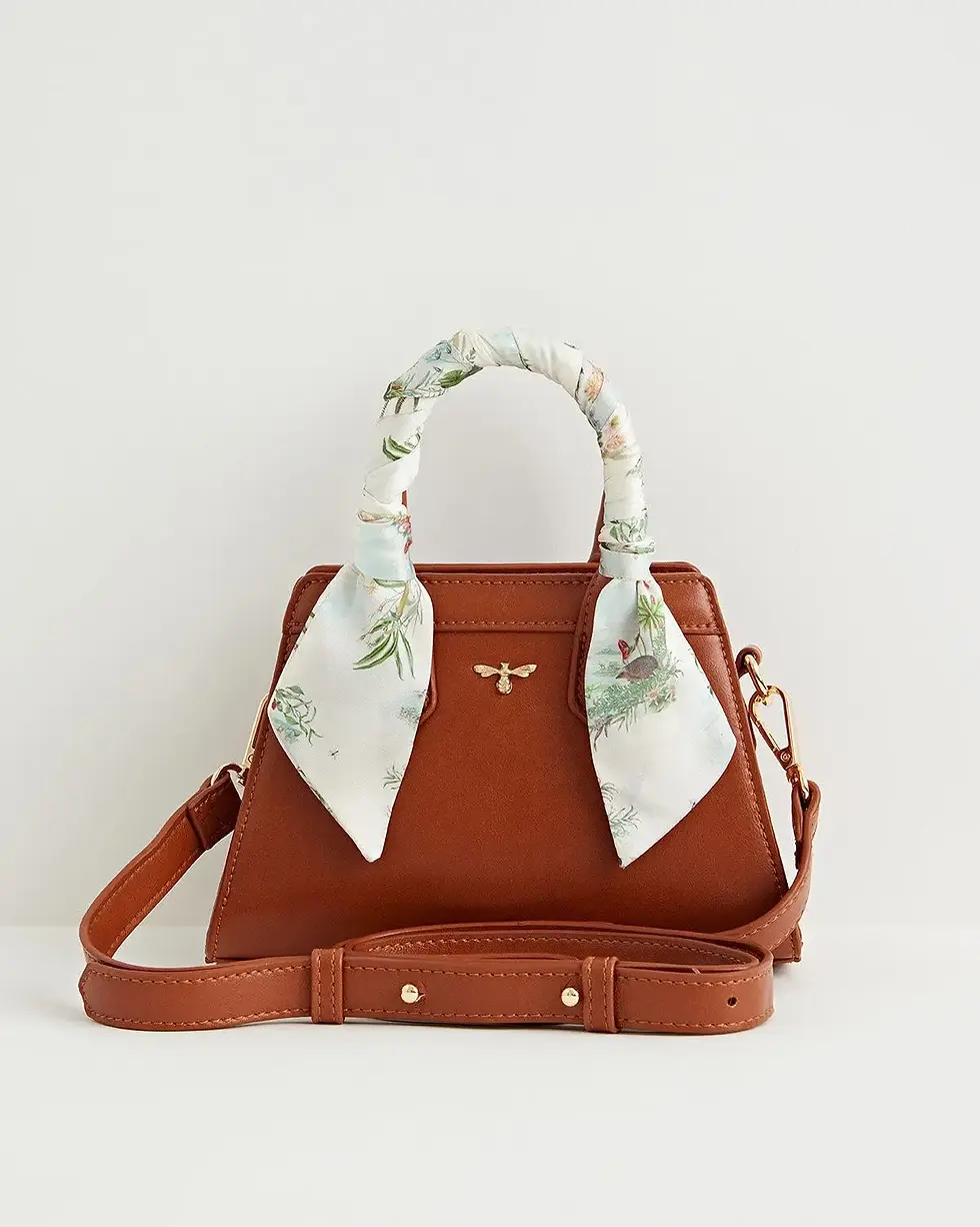 Thumbnail: Alice Mini Tote Bag - Tan