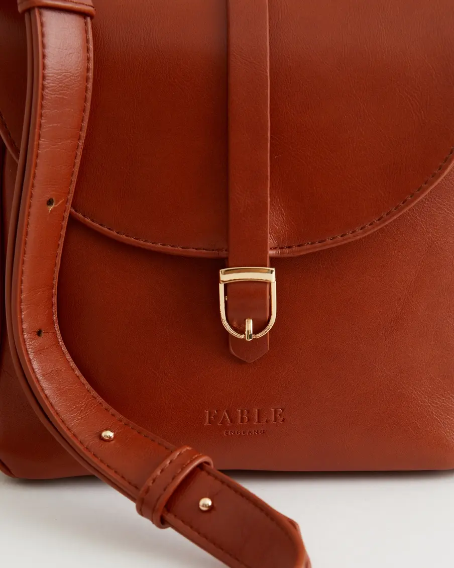 Thumbnail: Tan Buckle Bag