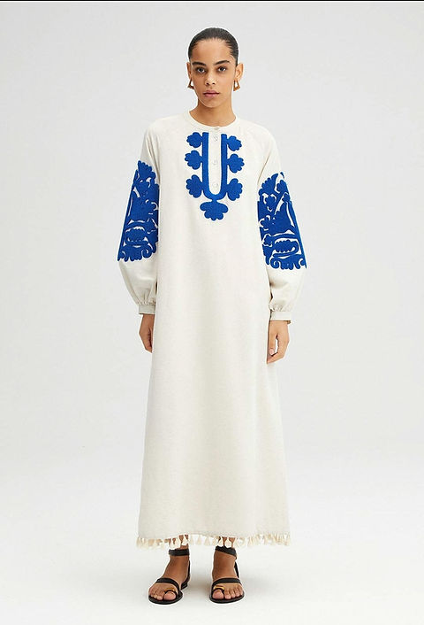 chinese dress ladies Turkish Linen Dress main image 0