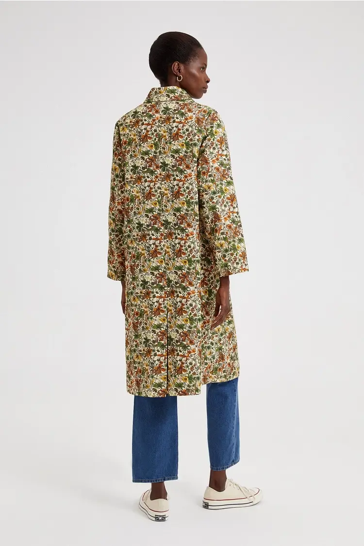 Thumbnail: Hestia Patterned Maxi Jacket