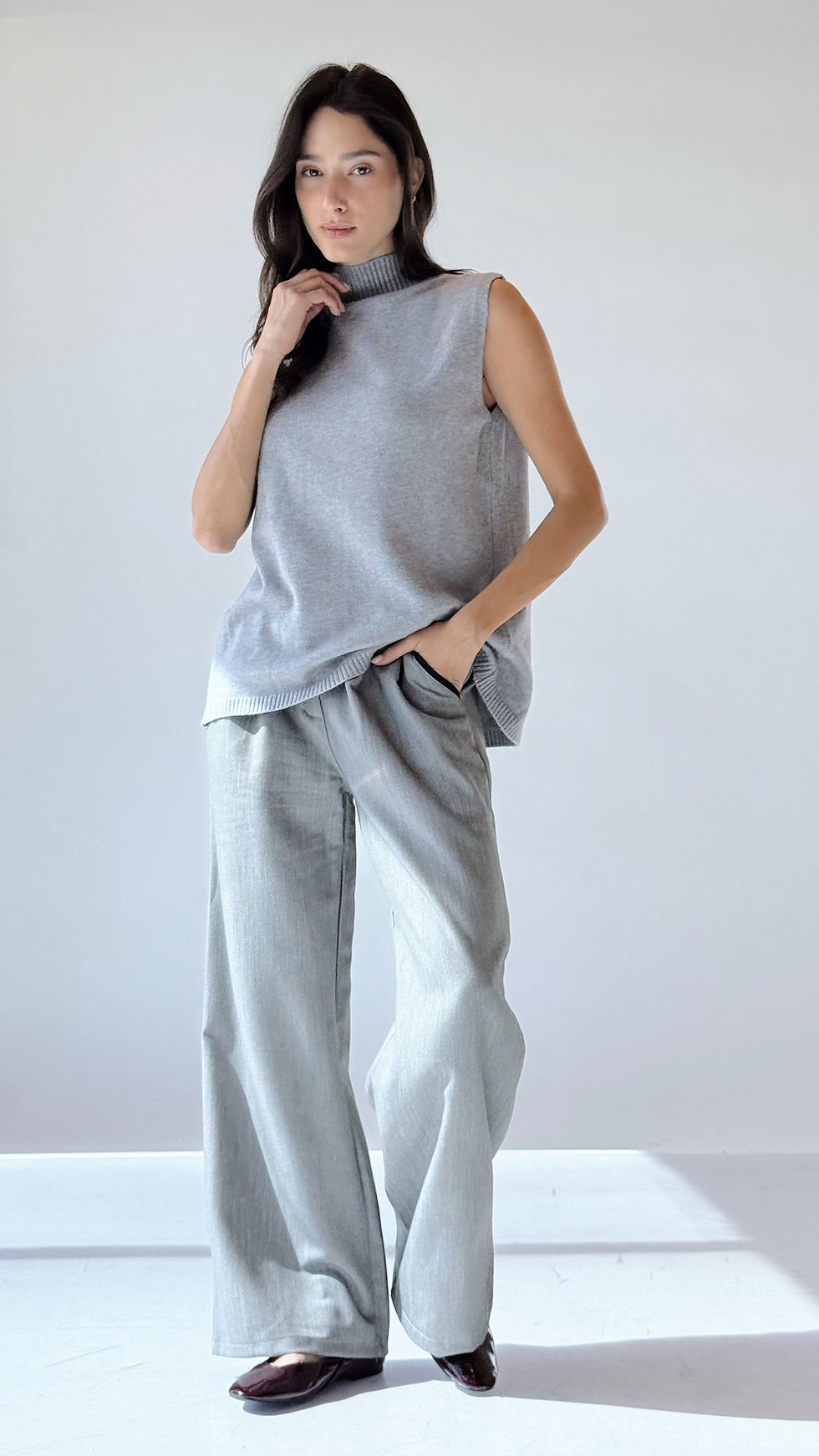 תמונה ממוזערת:  סריג פתח קדמי |אפור