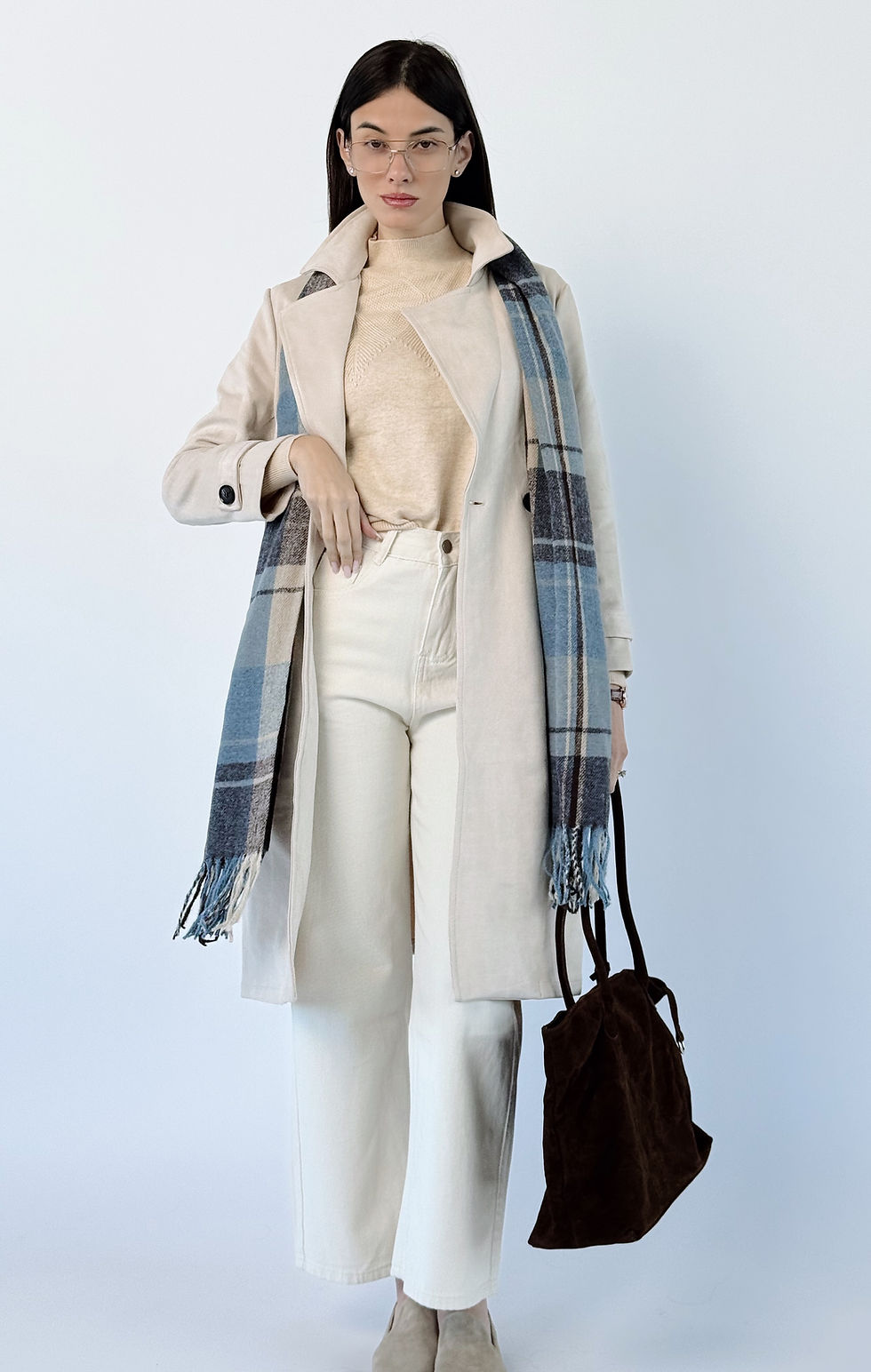 תמונה ממוזערת: צעיף משבצות פרנזים 