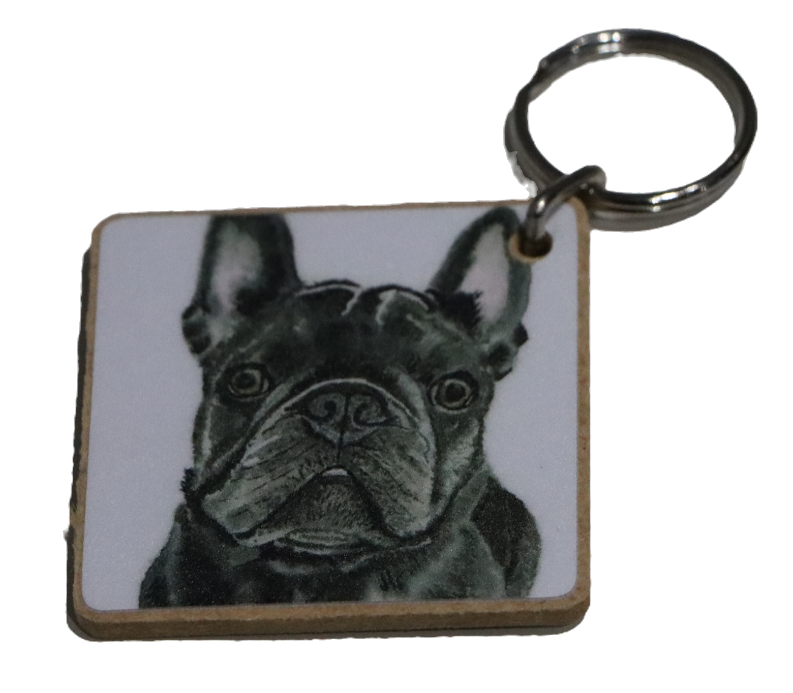 French bulldog keyring