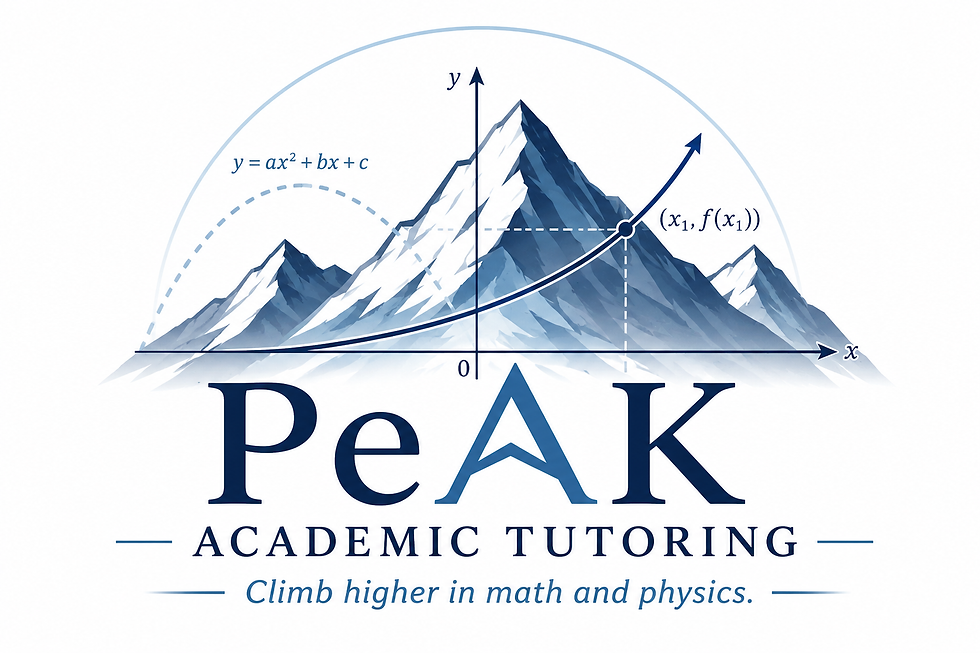 PeAK Academic Tutoring Logo