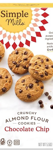 Simple Mills Chocolate Chip Cookies