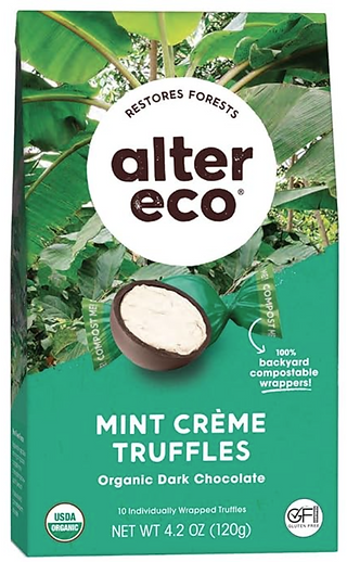 Alter Eco Mint Creme Truffles