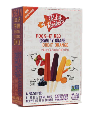Ruby Rocket Fruit Pops
