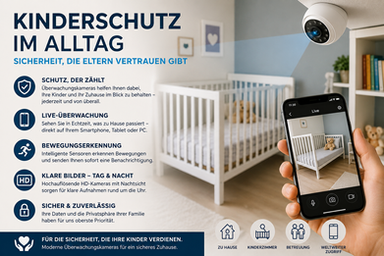 Kinderschutz im Alltag – Wie moderne Überwachungskameras für mehr Sicherheit sorgen können