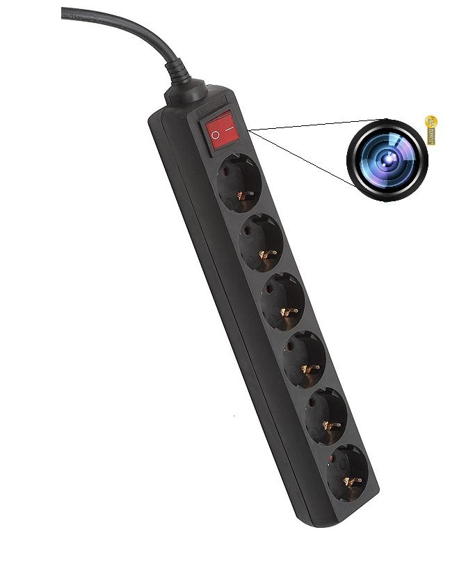 Miniaturbild: Neu! Spion HD Wlan Kamera Mehrfachsteckdose - Live und Diskret Überwachen