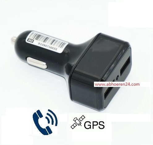 Miniaturbild: Handy Ladegerät für alle Fahrzeuge mit Echtzeit Gps und Abhörfunktion