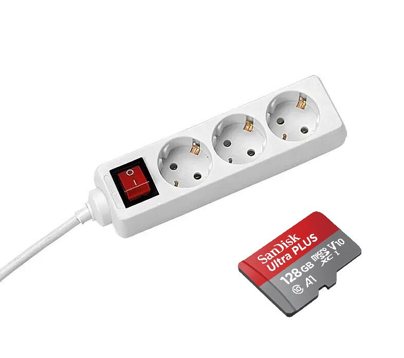 Miniaturbild: spycam steckdose mit speicherkarte