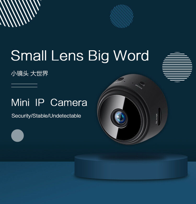 Miniaturbild: Mini Wlan Kamera mit Nachtsicht / App für Handy / Live Stream