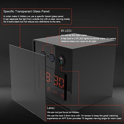 Miniaturbild: Versteckte Kamera mit Nachtsicht – Unsichtbare Linse für diskrete Überwachung