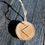 Thumbnail: Birch Wood Rustic Norse Rune Ornament Kano