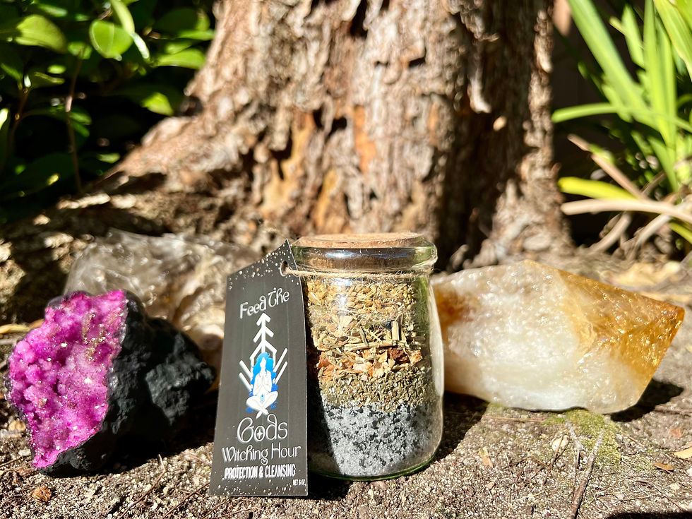 Thumbnail: The Witching Hour Ritual Jar -Protection  (7 net oz
