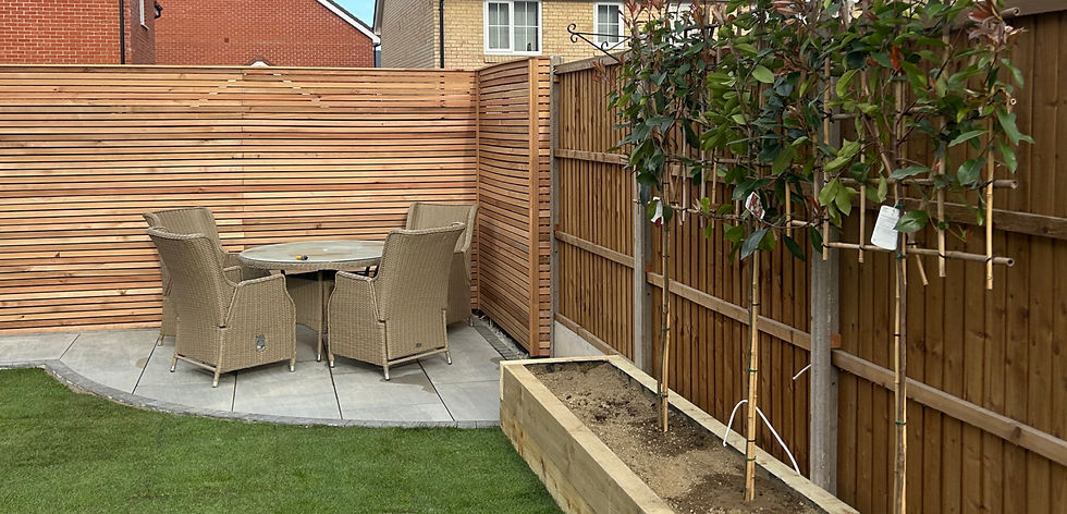 outdoor Summer dining area