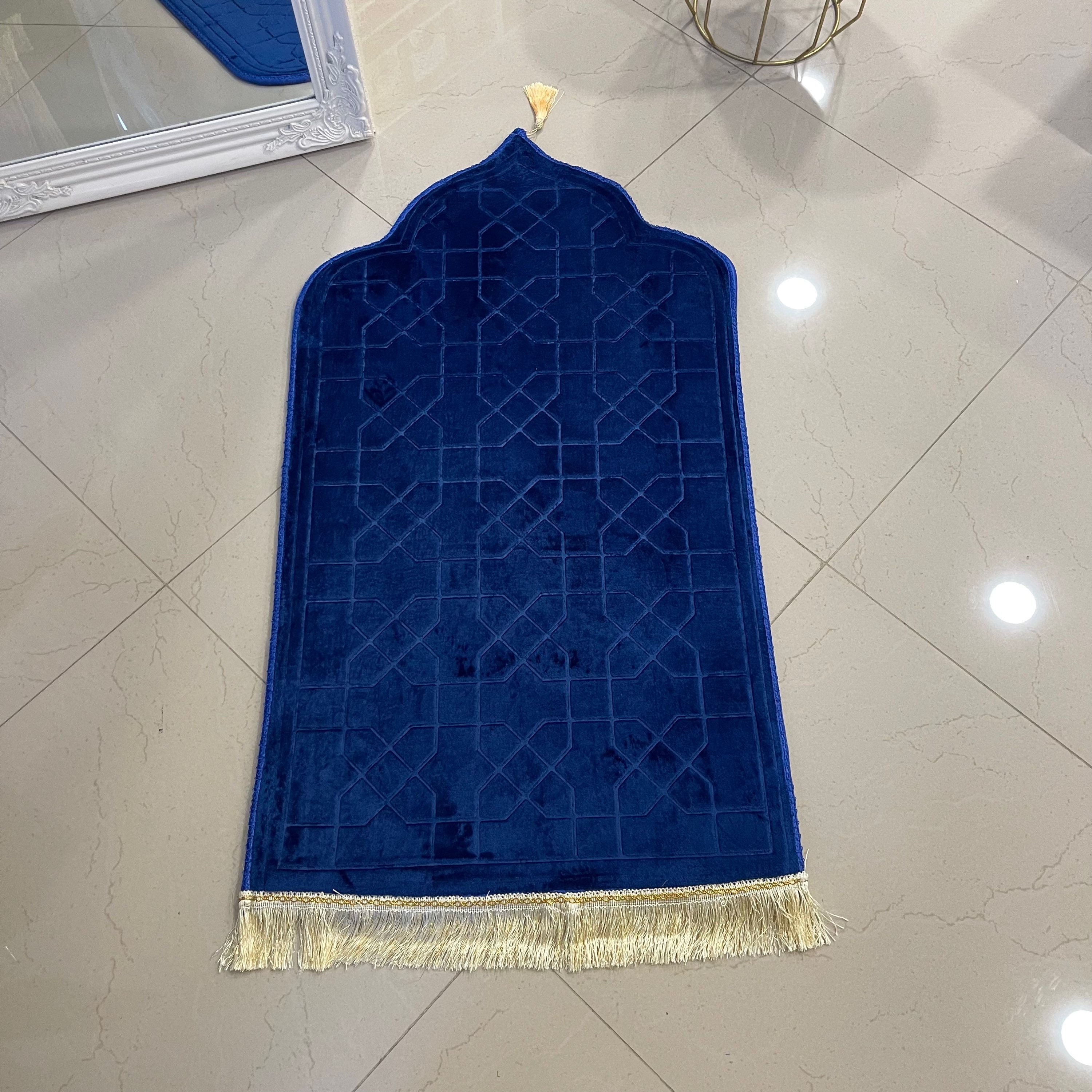Tapis de prière Dôme, bleu-nuit 