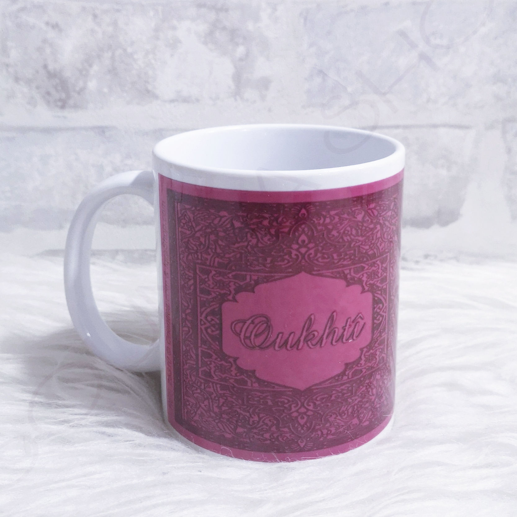 Mug "Oukhtî" violet