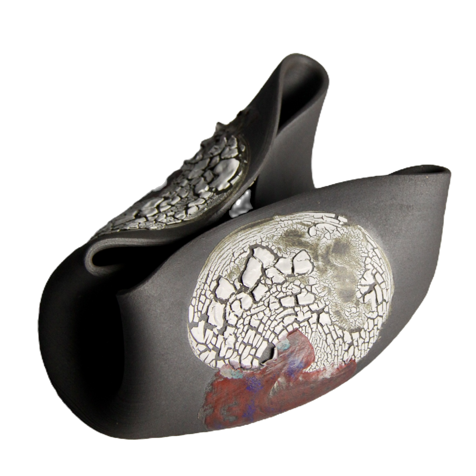 Sabine Wecker, folded bowl III