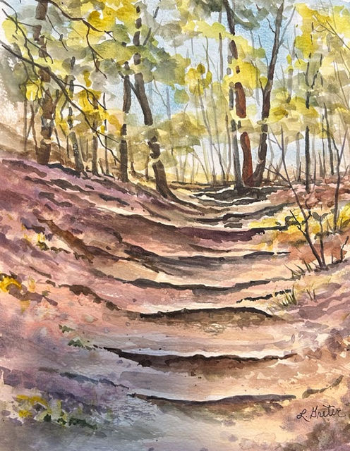 Nature's Stairway, Lydia Greter