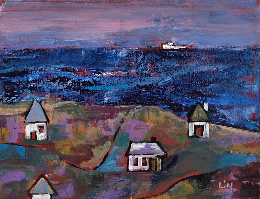 SOLD Lin Hylton, By the Shore XV