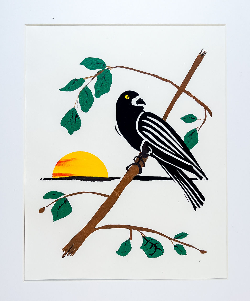 Kevin Dowler, Sunset with a Brewers Blackbird