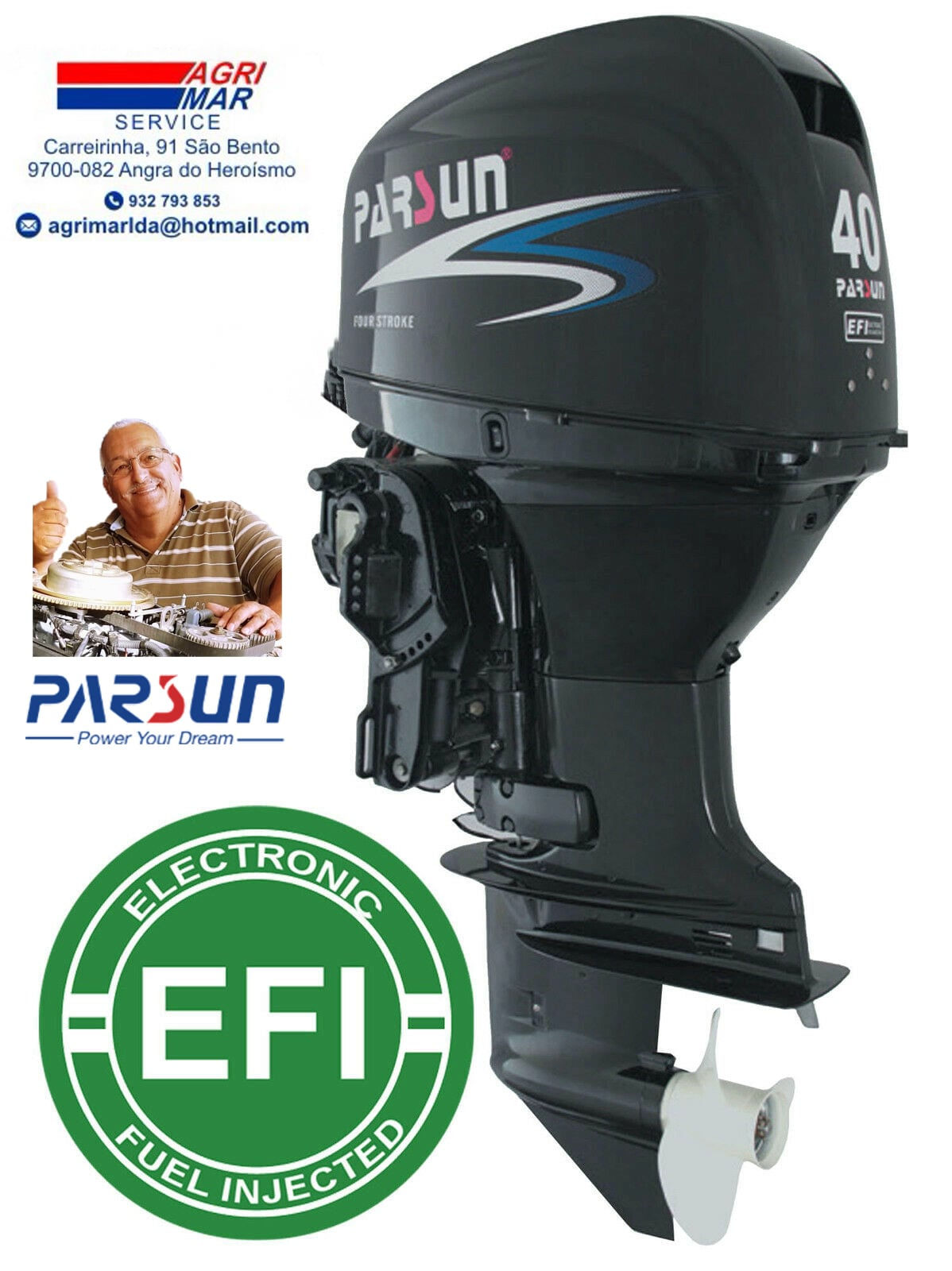 Motor Parsun F40FWL-T 4T