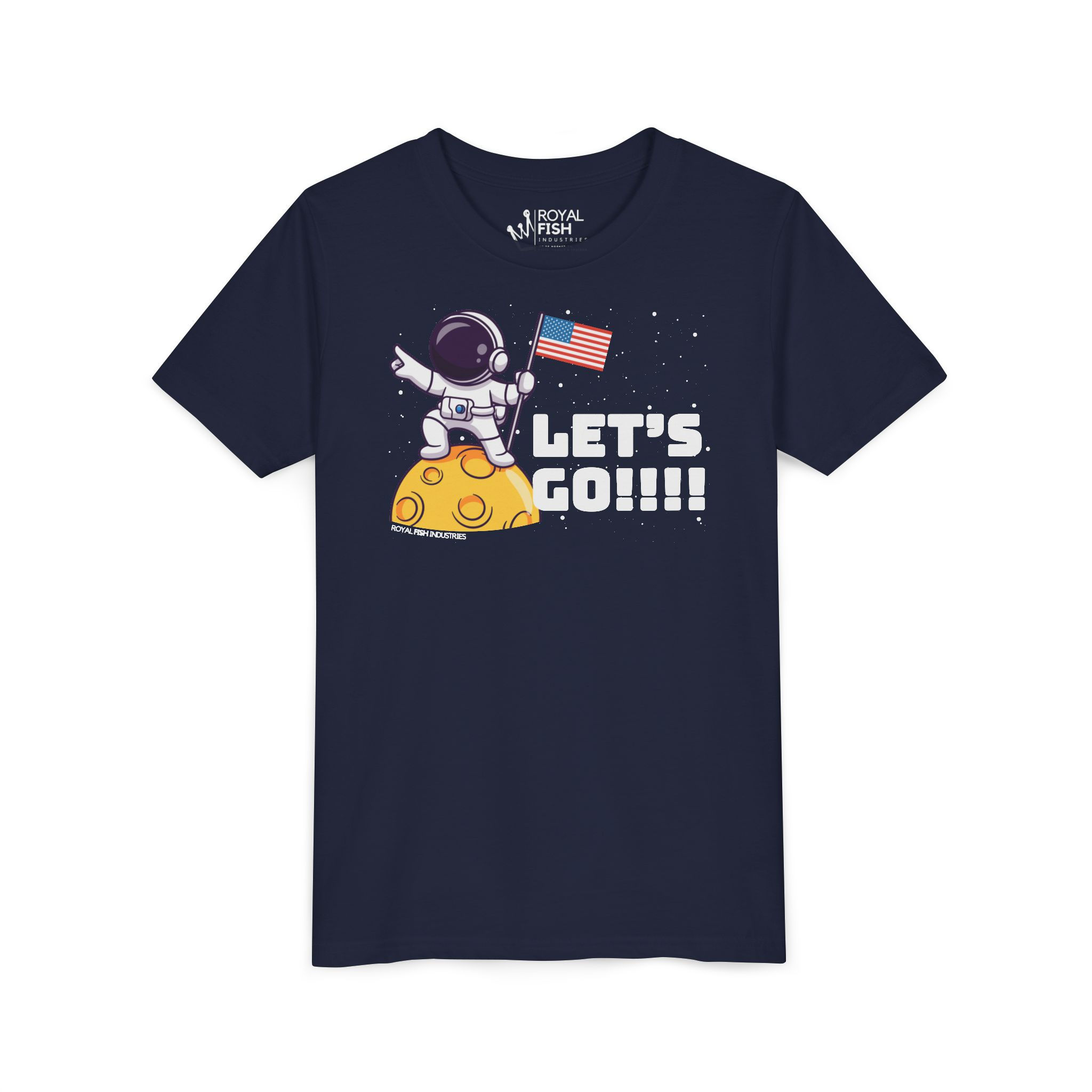 LET'S GO SPACEMAN YOUTH TEE