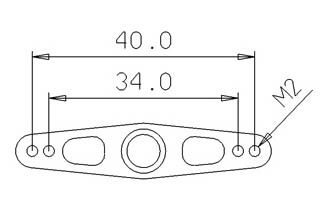 Miniatura: ServoArm V1 1,25" (40mm)