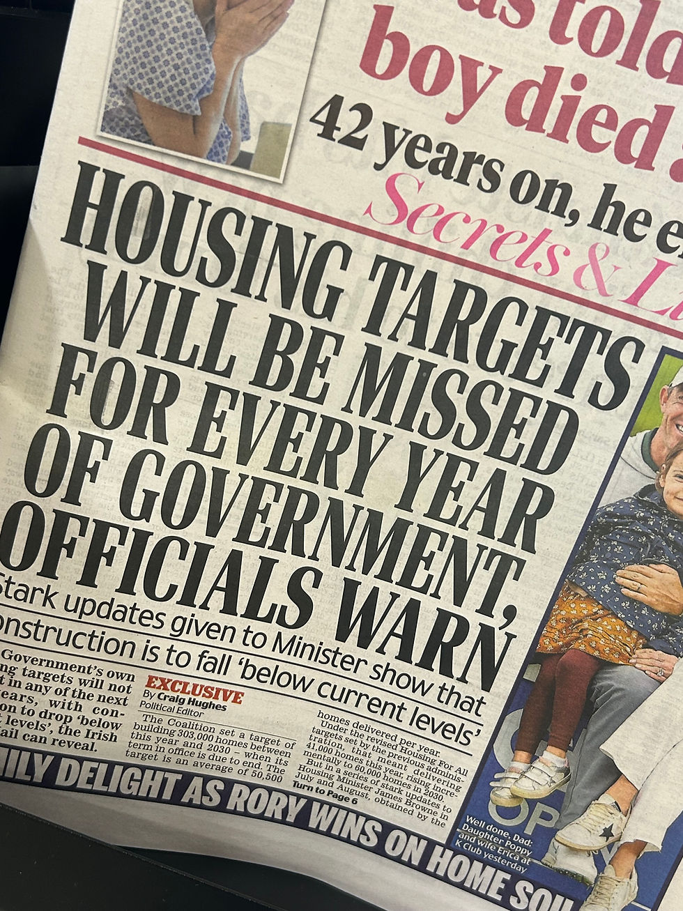 Local newspaper this week.