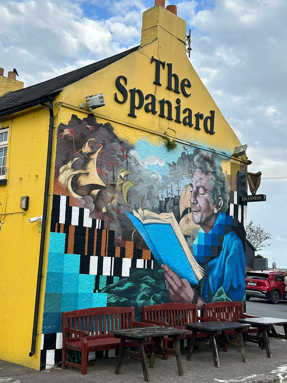 Popular Pub reminder of Spanish Armada.