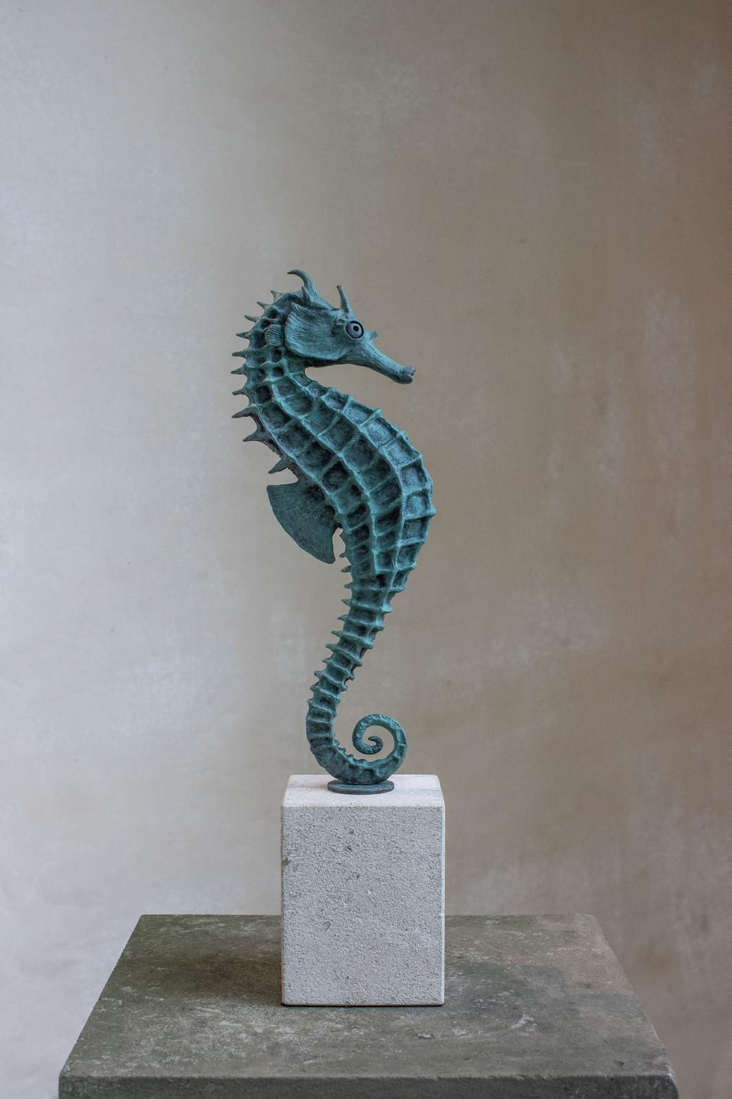 Seahorse - Bronze Sculpture (Single)