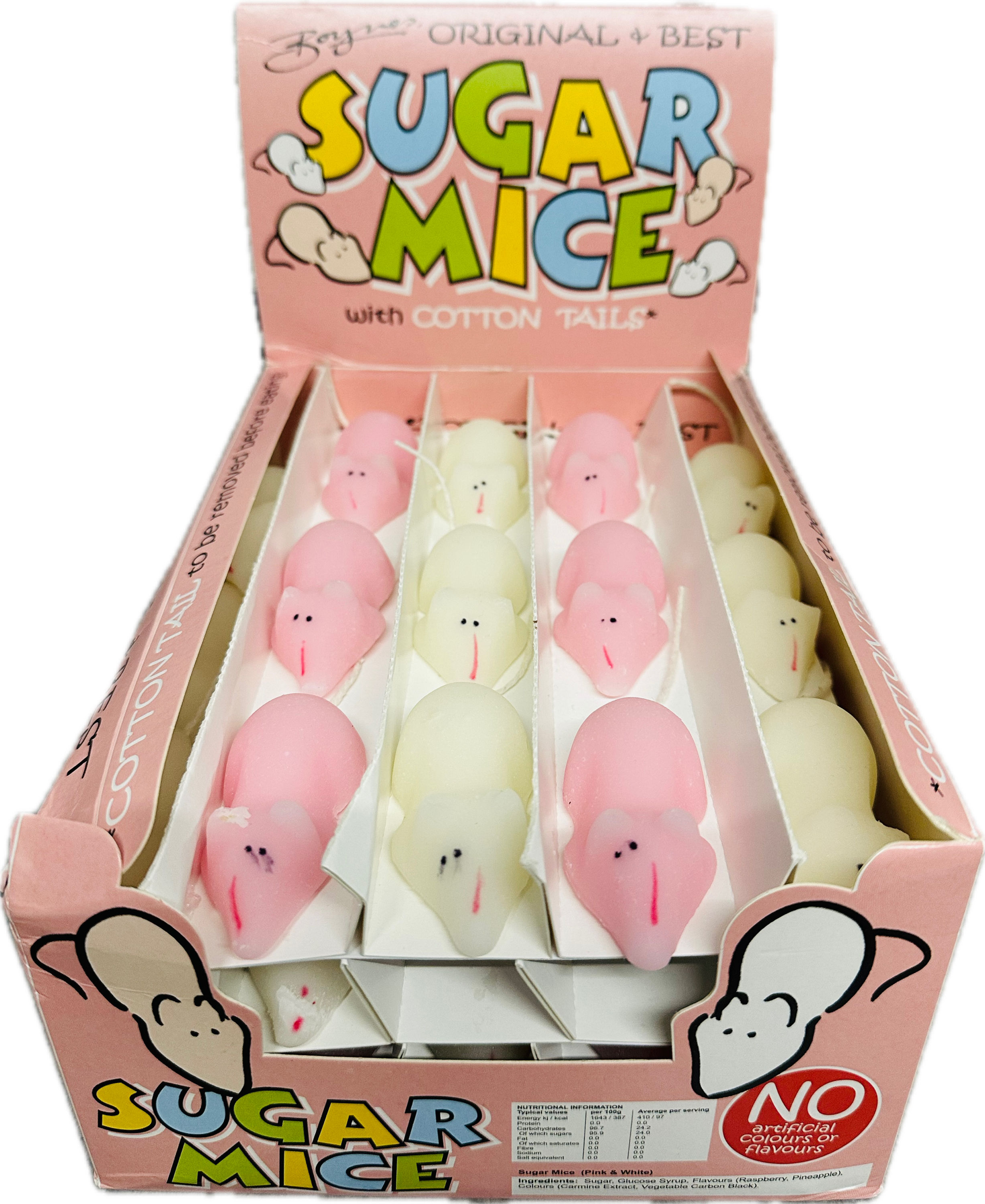Boynes Pink & White Sugar Mice