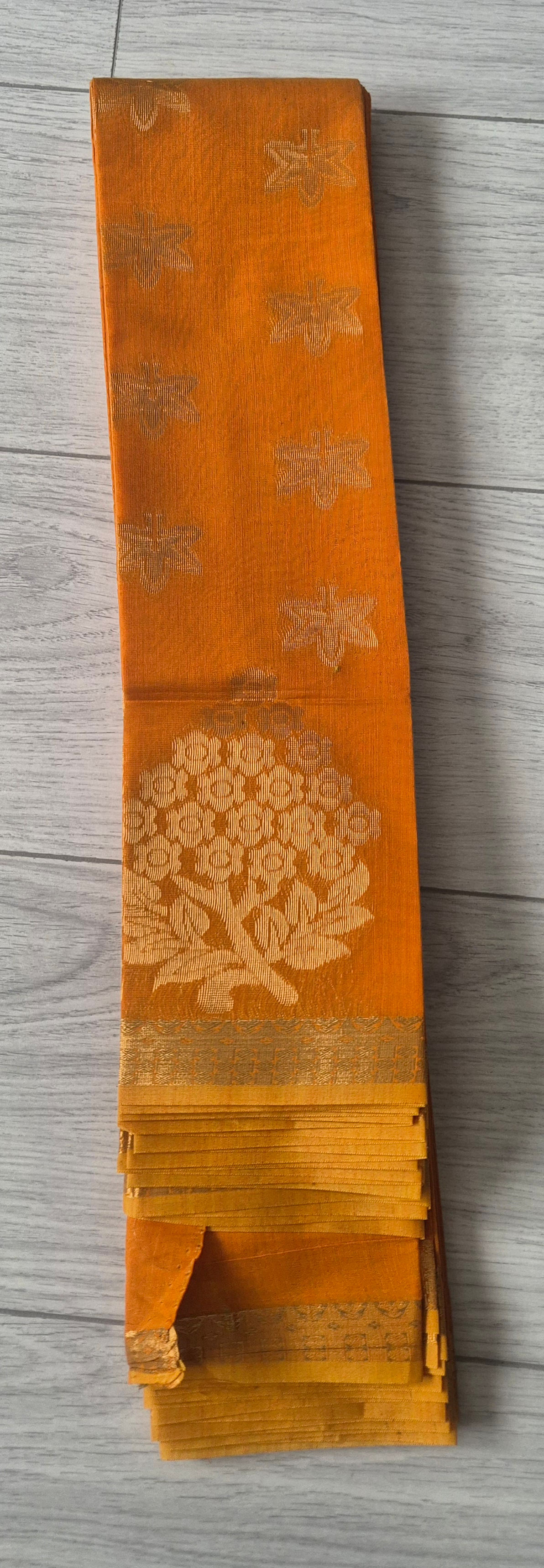 Cotton silk saree 