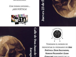 Presentación "Ruina, memorias y anatema" de Ars Poetika