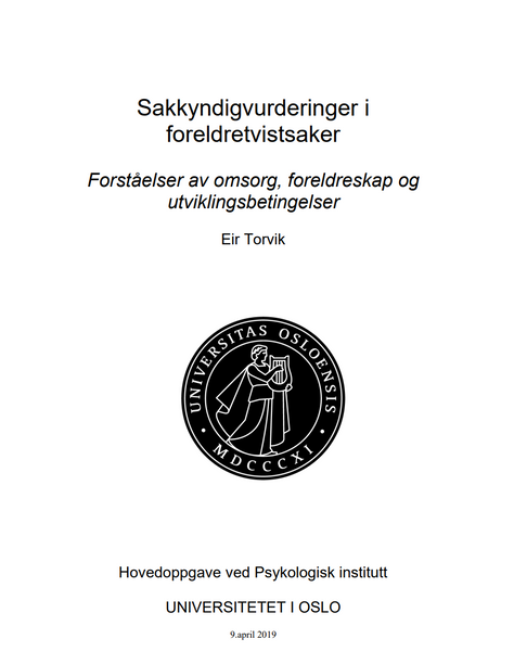 Børnesagkyndige undersøgelser favoriserer mænd og negligerer partnervold