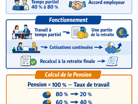 RETRAITE PROGRESSIVE 2026 