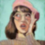 Thumbnail: Custom Single Subject Oil Portrait Square Sizes