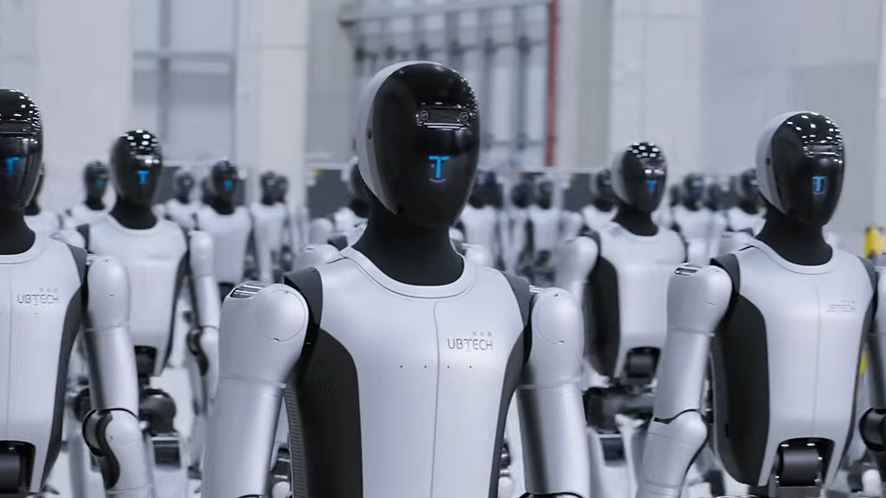 UBTech to Expand Humanoid Robot Output 10-Fold as Production Costs Plunge