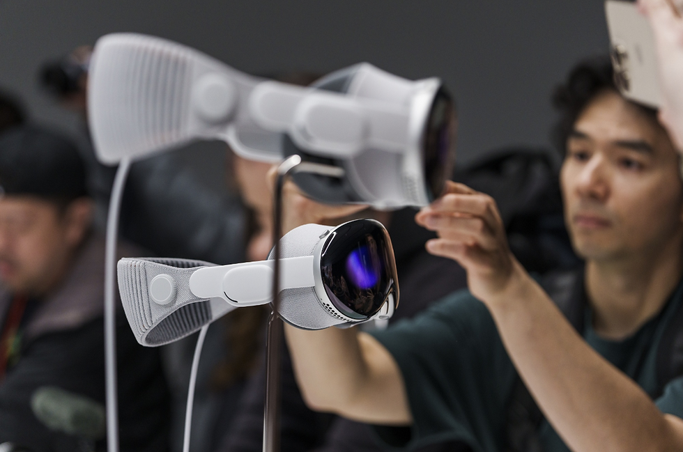 Vision Pro headset