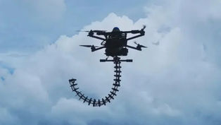Flexible Drone Arm Inspired by Elephant Trunk Could Revolutionise Disaster Response and Infrastructure Repair