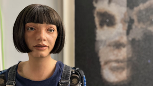 Humanoid Robot's Artwork Sells for US$1m at Auction