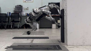 Four-Legged Robot Masters High-Speed Parkour with Autonomous Navigation