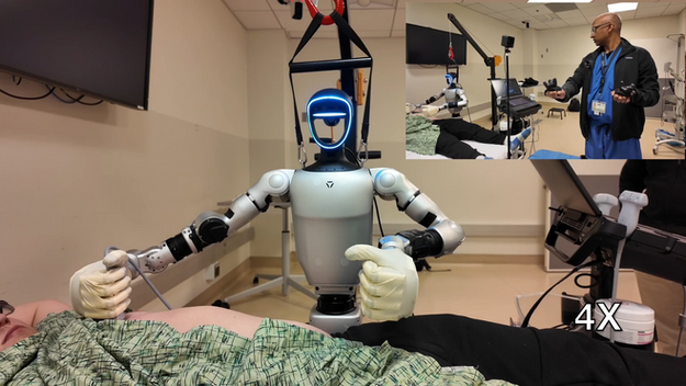 Humanoid Robot Performs Real Medical Procedures in UC San Diego Trial