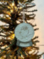 Songbird "Bruce" Ornament featuring art by Sarah Koehler