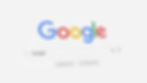 Google homepage with search bar showing "Google" typed in. Background is white. Logos are colorful, with buttons below the bar.